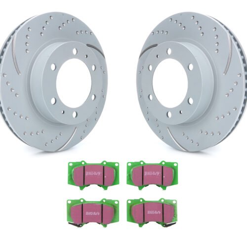 Brake Rotor & Pad Kit Greenstuff Toyota