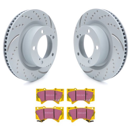 Brake Rotor & Pad Kit Yellowstuff Toyota/Lexus