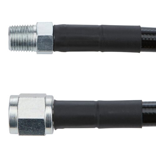 Coated Braided Line 18in #4Hose -4Str/ 1/8in