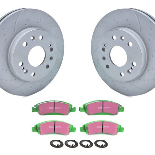 Brake Rotor & Pad Kit Greenstuff GM1500