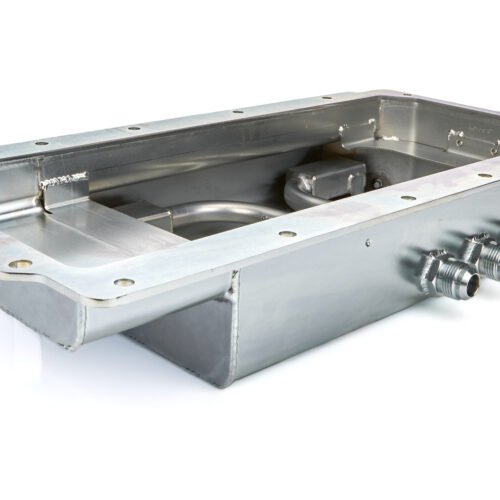 Oil Pan Dry Sump GM LS w/3 Pick-Ups