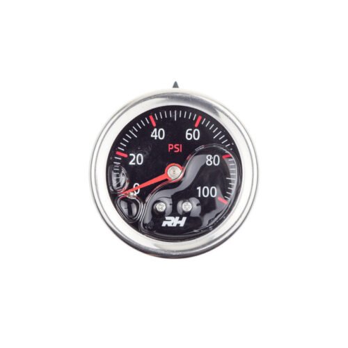 Fuel Pressure Gauge Red