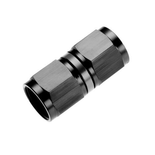 6AN/JIC Swivel Coupler Black