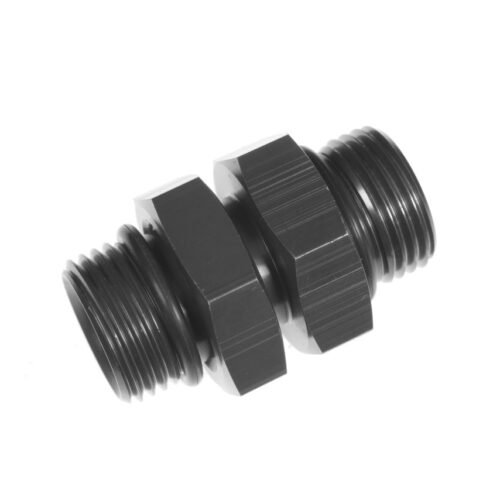 -10AN to 10AN O-Ring Adapter Black Male Male