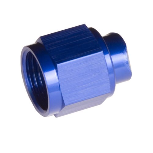 4AN Flare Cap Nut 2 Piece Blue