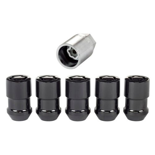 5 Wheel Locks M12X1.5 Cone Seat