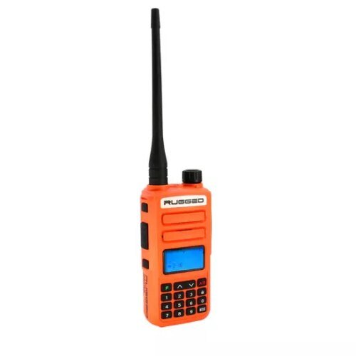 GMRS / FRS Handheld Radio Safety Orange