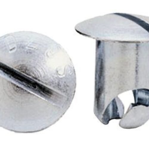 Quick Fastener Oval 7/16 x .450 .Steel