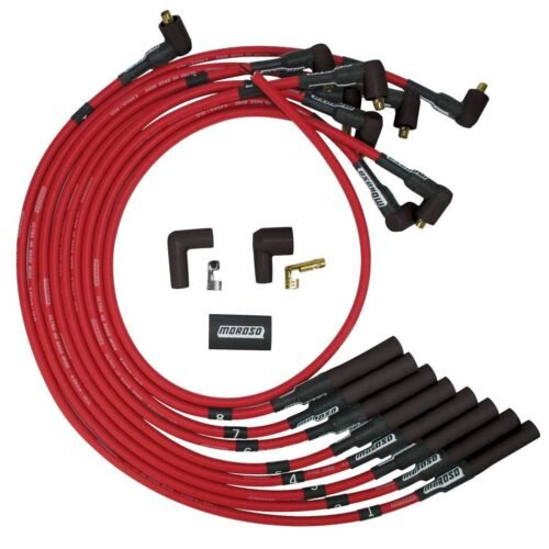 Ultra 40 Plug Wire Set BBC Non-HEI  Red