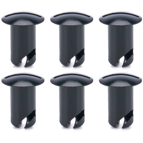 Oval Head Buttons .600 Long Black 10 Pack