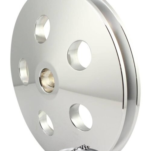 V-Groove Power Steering Pulley Chrome