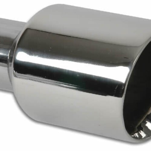 3.5in Round Stainless St eel Tip Double Wall Ang
