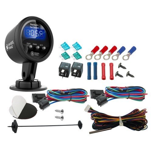 Digital Gauge Thermatic Fan & EWP Switch Kit