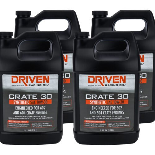 Crate 30 10w30 Synthetic Oil Case 4 x 1 Gallon