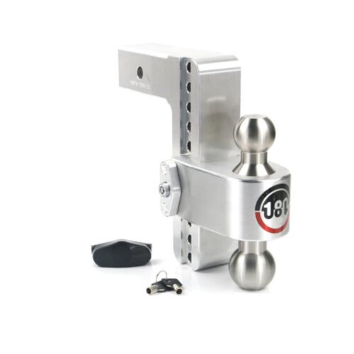 Turnover Ball  8in Drop Hitch w/ 2.5in Shank