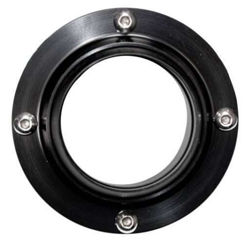 2in Compact Floor Mount Swivel Ball Black