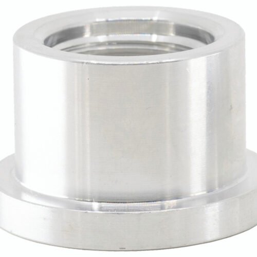 16AN FM Weld On Bung O-ring Adapter Clear