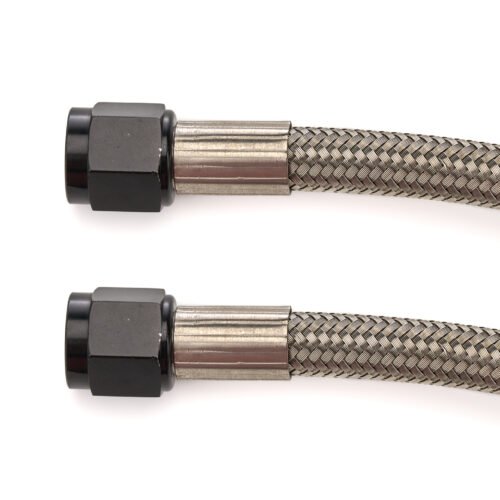 6AN 3ft Nitrous Line Black