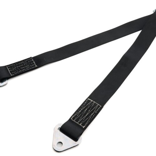 Engine Sling 21in Long Black Nylon Steel Ends
