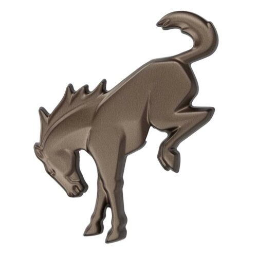 Bronco Rear Emblem Overlay -Bronze