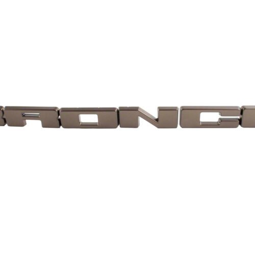 Bronco Grille Lettering Overlay Kit- Bronze