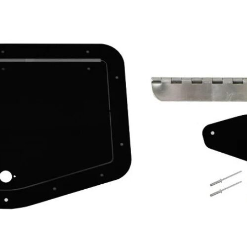 6in x 12in Access Panel – Black