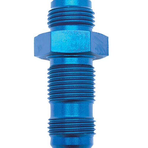 6AN Str Bulkhead Blue