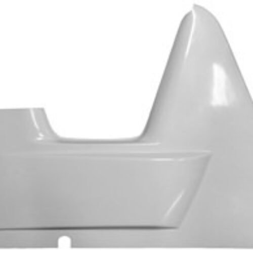 LH Arm Guard White Full Enclosure X-Wedge