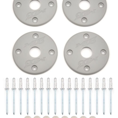 Scuff Plate Plastic Gray 4-Pack MD3