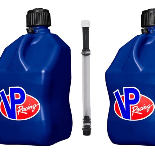 Utility Jug 5.5 Gal Blue Square w/Hose (2 Pack)
