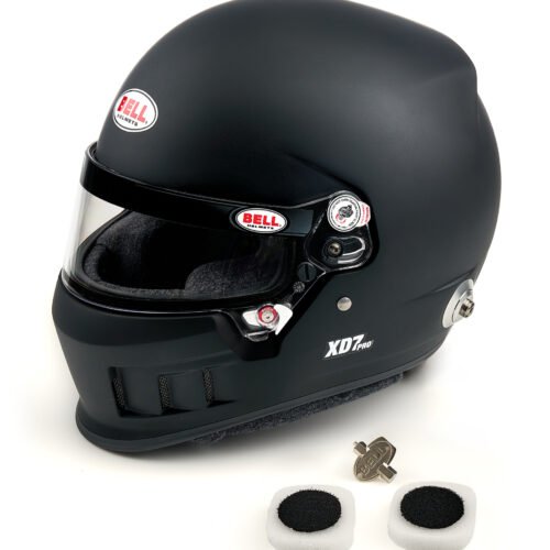 HELMET XD7 7-1/8 FLAT BLACK SA2025 FIA8859