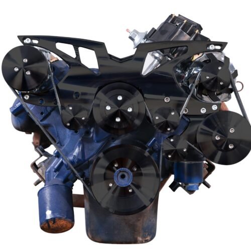 472-500 Cadillac Style Track Serp System Black