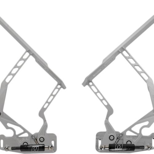 68-72 Chevelle Hood Hinges Polished Pair
