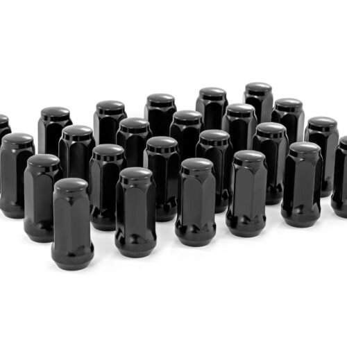 M14 x 1.5 Lug Nut Set 24 PK Black