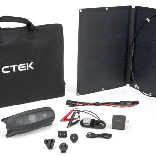 Battery Charger CS Free w/ Solar Panel Charger
