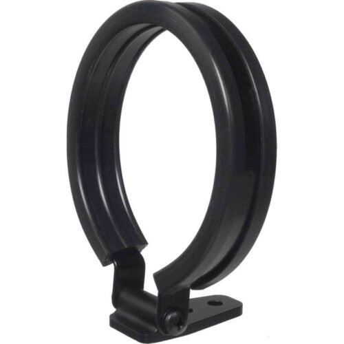 4-1/2in Gauge Pedestal Bracket Black