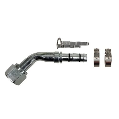 EZ Clip 8AN 45 Degree Fitting