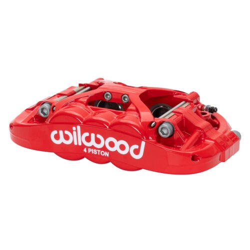 Caliper XRS4R 4 Piston 1.10 Rotor Red