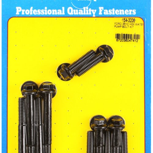 SBF 351C Water Pump Bolt Kit 6pt
