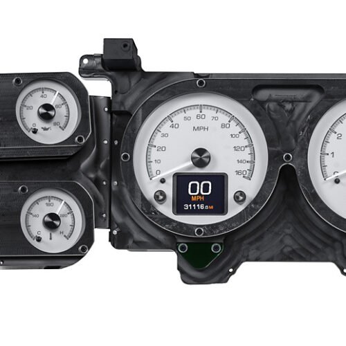 73-87 GM Truck HDX Instrument System Silver